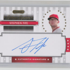 2008 Razor Signature Series Stephen Fife AU #ES-22 Sox Exclusive Autographs