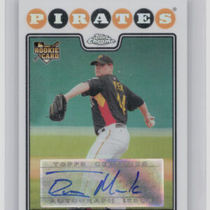 2008 Topps Chrome Evan Meek Refractors AU SN500 #238 Pirates