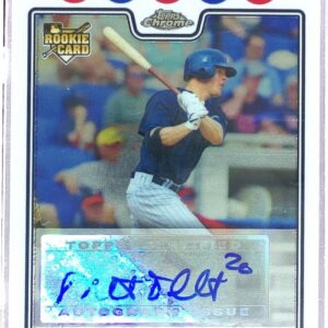 2008 Topps Chrome Matt Tolbert Auto RC #235 Twins