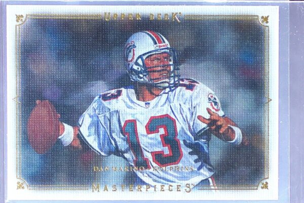 2008 Upper Deck Masterpieces Dan Marino #15 Dolphins