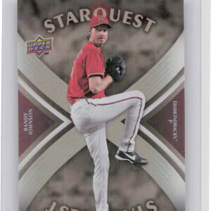 2008 Upper Deck Randy Johnson #SQ-56 Diamondbacks StarQuest Ultra Rare