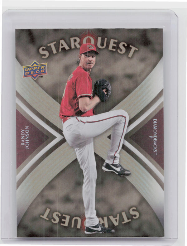 2008 Upper Deck Randy Johnson #SQ-56 Diamondbacks StarQuest Ultra Rare