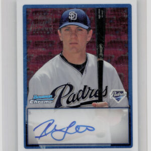 2009 Bowman Blake Tekotte AU #BCP118 Padres Chrome Autograph Prospects