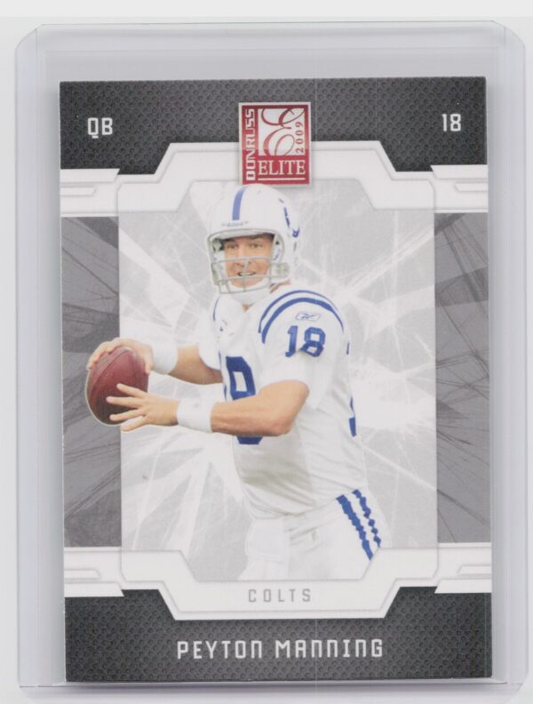 2009 Donruss Elite Peyton Manning #42 Colts