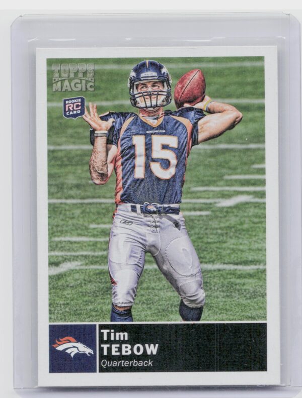 2010 Topps Magic Tim Tebow RC #25 Broncos