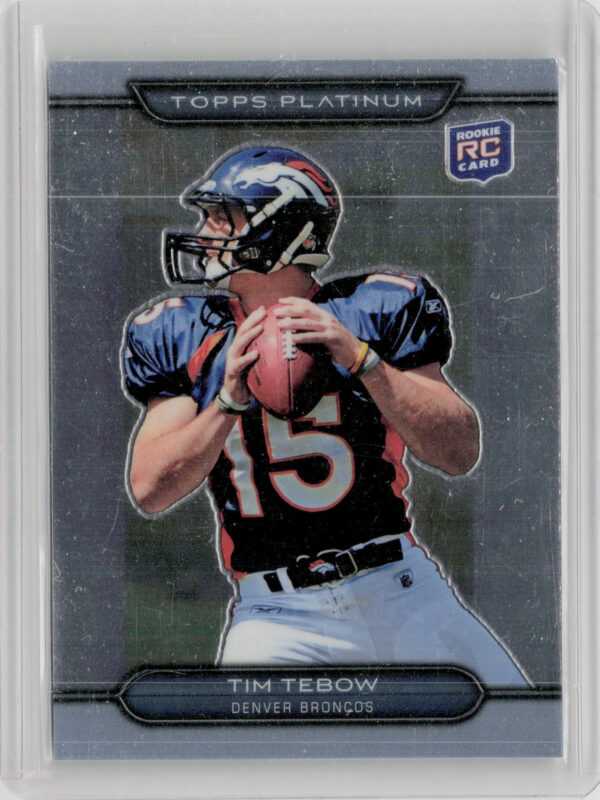 2010 Topps Platinum Tim Tebow RC #79 Broncos