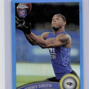 2011 Topps Chrome Jimmy Smith Blue Refractors /199 #63 Ravens