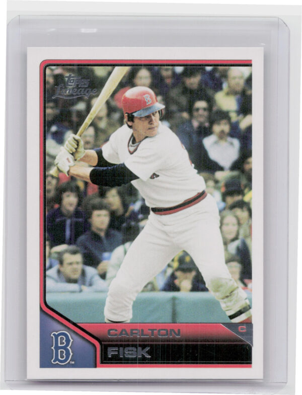 2011 Topps Lineage Carlton Fisk #48 Sox