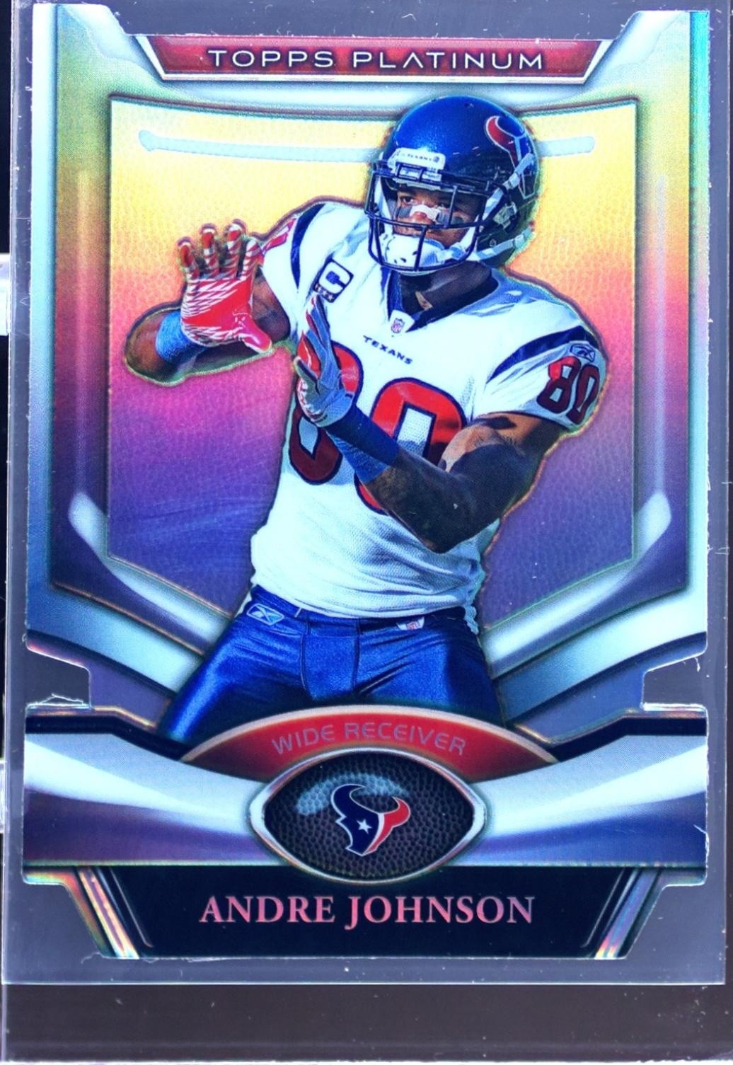 2011 Topps Platinum Andre Johnson #PDC-AJ Texans Die Cuts
