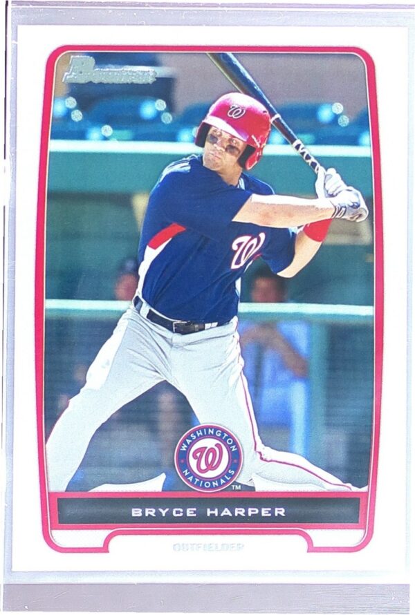 2012 Bowman Bryce Harper #BP10 Nationals Prospects