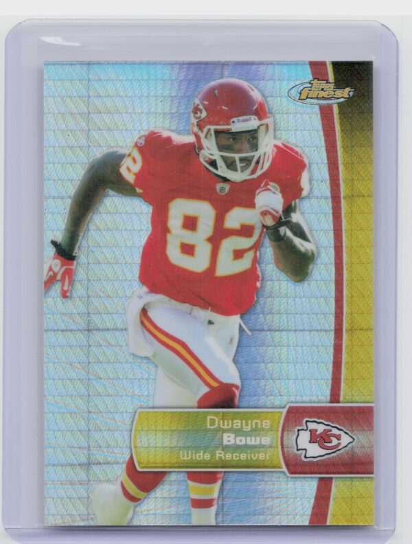 2012 Finest Dwayne Bowe Prism Refractors #74 Chiefs