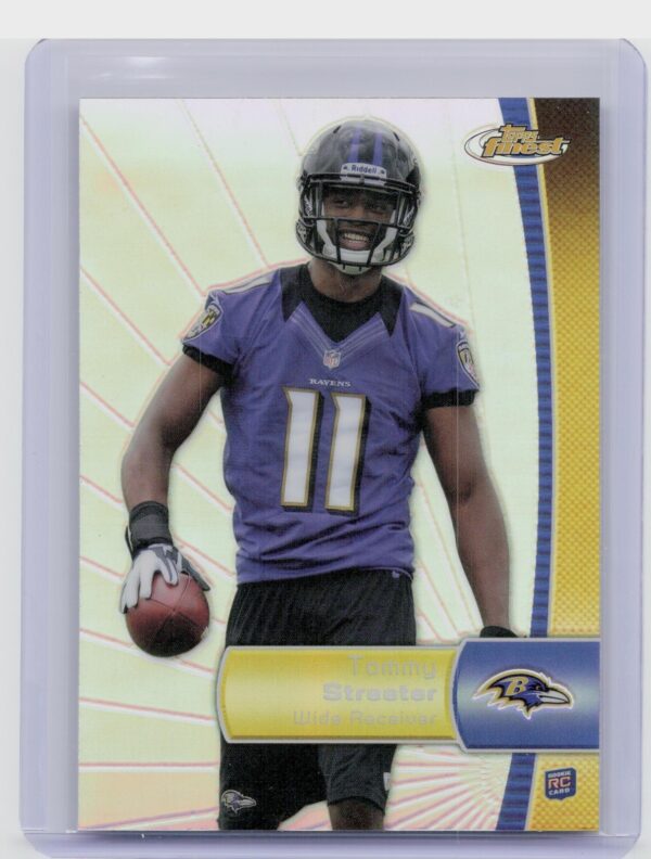 2012 Finest Tommy Streeter Refractors #150 Ravens