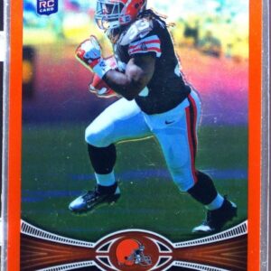 2012 Topps Chrome Trent Richardson Orange Refractors RC #23 Browns