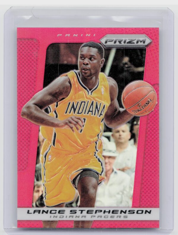 2013-14 Panini Prizm Lance Stephenson Prizms Red #29 Pacers