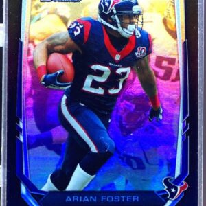 2013 Bowman Arian Foster Rainbow Black #70 Texans