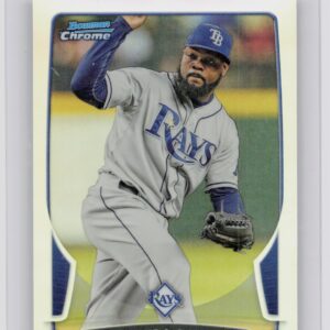 2013 Bowman Chrome Fernando Rodney Refractors #51 Rays