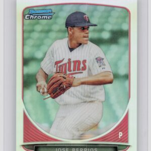 2013 Bowman Chrome Jose Berrios #BCP191 Twins Prospects Refractors