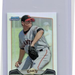 2013 Bowman Chrome Kyle Crick #RTR-KC Giants Risin' Thru the Ranks Mini