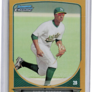 2013 Bowman Draft Picks & Prospects Chris Bostick SN50 #TP-16 Athletics Chrome T