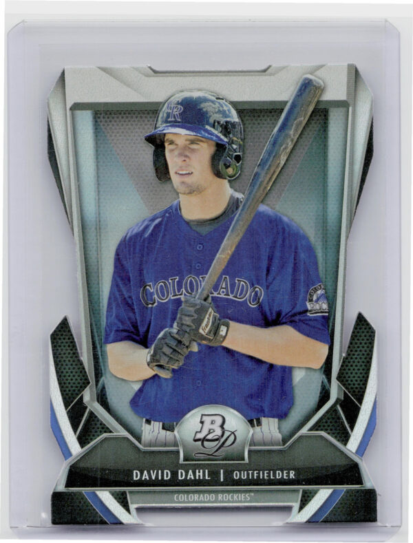 2013 Bowman Platinum David Dahl #CES-DD Rockies Cutting Edge Stars