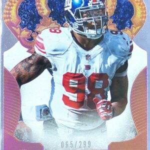2013 Crown Royale Damontre Moore Bronze Holo (Die Cut Crown) /299 RC #125 Giants