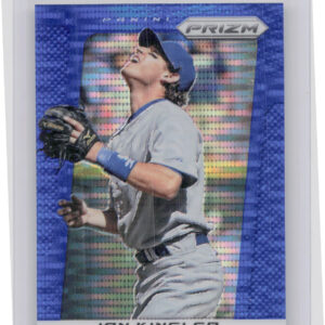 2013 Panini Prizm Ian Kinsler Prizms Blue Pulsar #59 Rangers