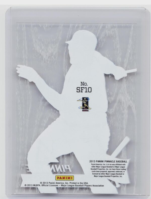 2013 Pinnacle Miguel Cabrera #SF10 Tigers Swing for the Fences - Image 3