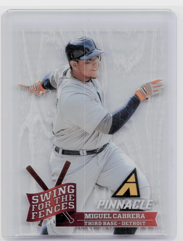 2013 Pinnacle Miguel Cabrera #SF10 Tigers Swing for the Fences