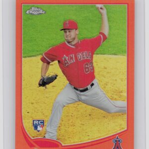 2013 Topps Chrome Nick Maronde Orange Refractors #24 Angels