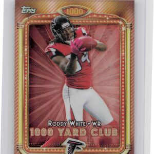 2013 Topps Chrome Roddy White #12 Falcons 1000 Yard Club