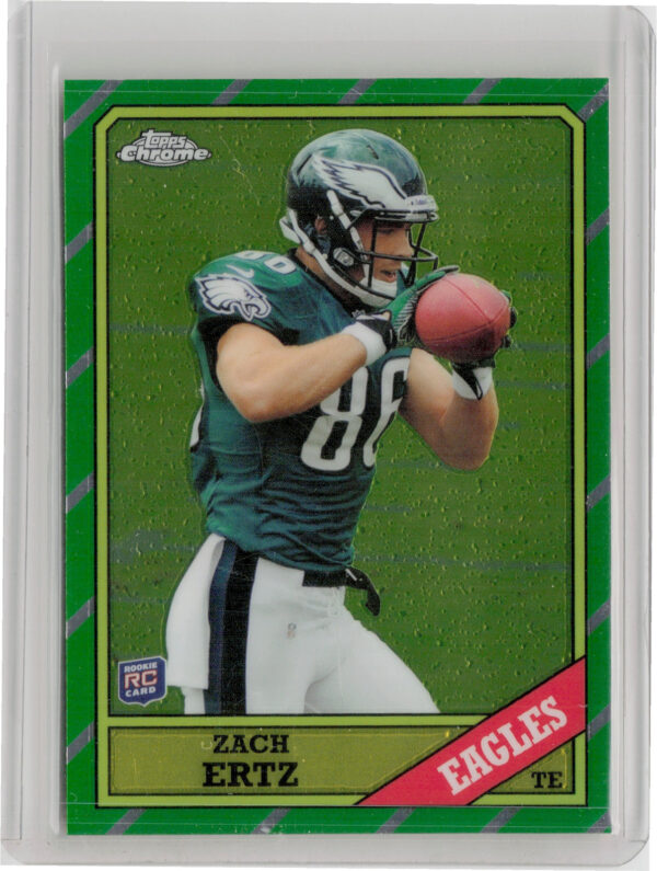 2013 Topps Chrome Zach Ertz #6 Eagles 1986