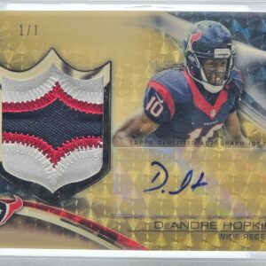2013 Topps Platinum DeAndre Hopkins Superfractor RPA 1/1 ARP-DH