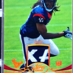 2013 Topps Prime DeAndre Hopkins /25 JSY RC #PR-DH Texans Relics Copper Rainbow