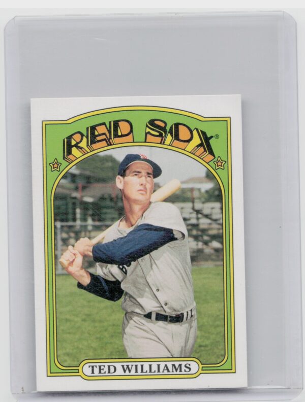2013 Topps Ted Williams #TM-50 Sox 1972 Topps Minis