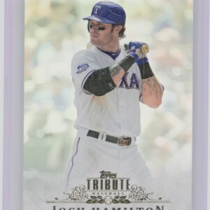 2013 Topps Tribute Josh Hamilton #27 Rangers