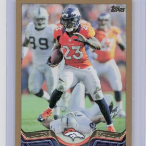 2013 Topps Willis McGahee Gold /2013 #296 Broncos