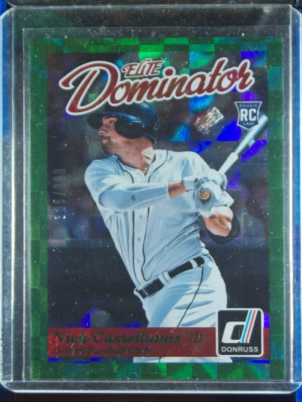 2014 Donruss Nick Castellanos SN999 #22 Tigers Elite Dominator Series 2