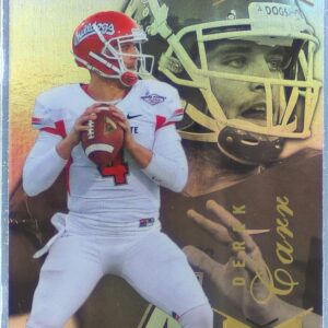2014 Flair Showcase Derek Carr #60 Bulldogs