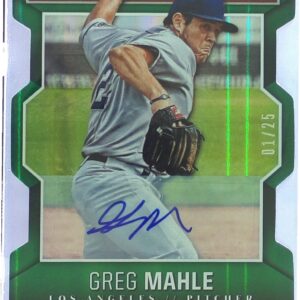 2014 Panini Elite Extra Edition Greg Mahle Auto /25 #45 Angels Signature Status