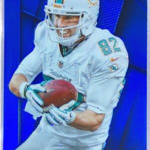 2014 Prizm Brian Hartline Blue Prizm #134 Dolphins
