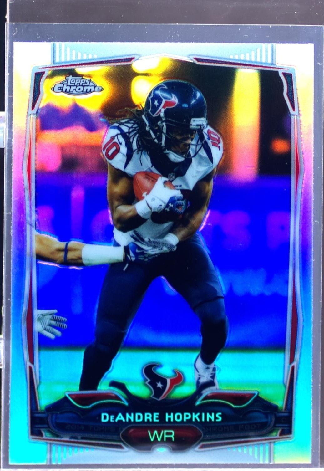 2014 Topps Chrome DeAndre Hopkins Refractor #40 Texans