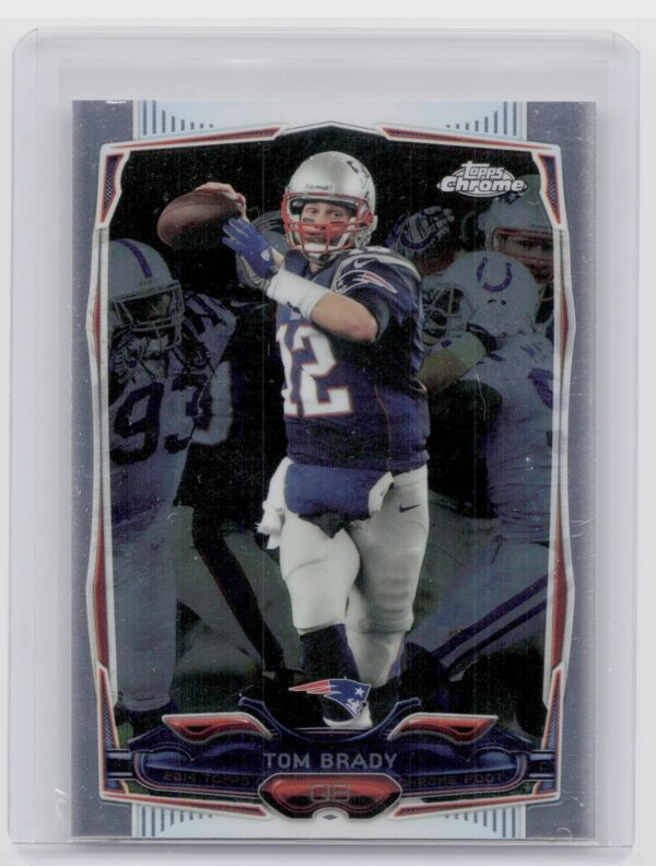 2014 Topps Chrome Tom Brady #62 Patriots
