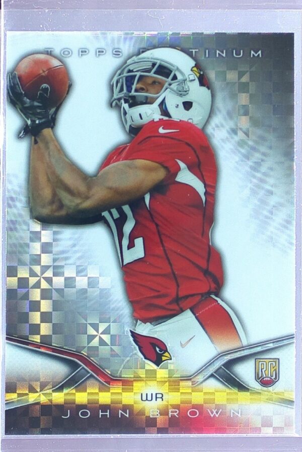 2014 Topps Platinum John Brown Xfractors RC #123 Cardinals
