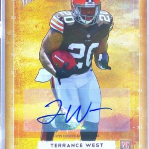 2014 Topps Turkey Red Terrance West Auto RC #94 Browns Autographs