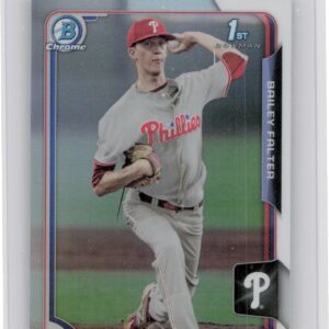 2015 Bowman Draft Bailey Falter Chrome Refractors #3 Phillies