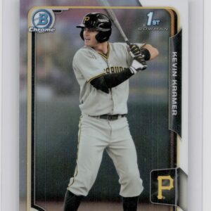 2015 Bowman Draft Kevin Kramer Chrome Refractors #158 Pirates