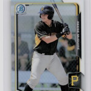 2015 Bowman Draft Reese McGuire Chrome Refractors #166 Pirates