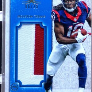 2015 Definitive Collection DeAndre Hopkins /25 JSY #JPC-DH Texans Patch Blue