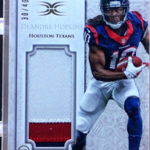 2015 Definitive Collection DeAndre Hopkins /40 JSY #JPC-DH Texans Jumbo Patch