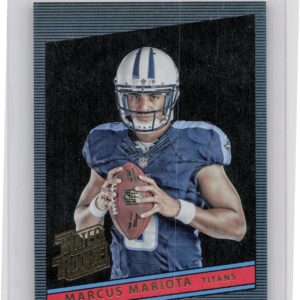 2015 Donruss Marcus Mariota #8 Titans Throwback Rookies 1986